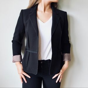 🚫Sold🚫 LIKE NEW LOFT Ponte Peplum Blazer